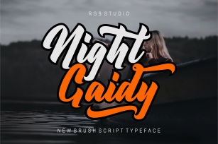 Night Gaidy Font Download