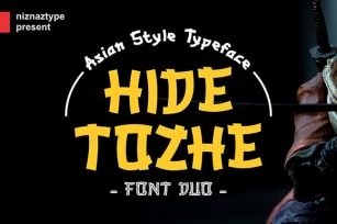 Hide Tozhe Font Download