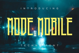 Mode Mobile Font Font Download
