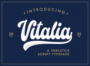 Vitalia Script Font Download