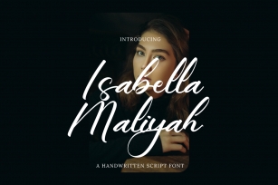 Isabella Maliyah Font Download