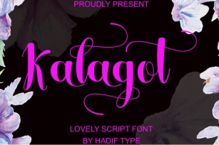 Kalagot Script Font Download
