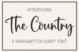 The Country Font Download