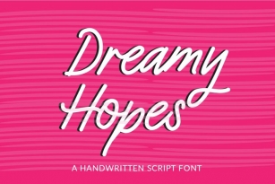 Dreamy Hopes Font Download