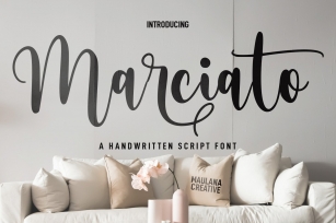 Marciato Script Font Download
