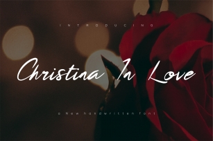 Christina in Love Font Download
