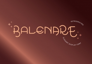 Balenare Font Download