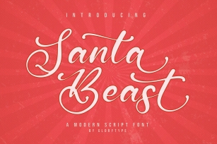 Santa Beast Font Download