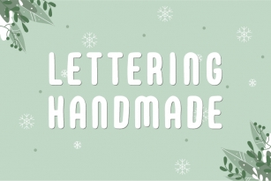 Lettering Handmade Font Download