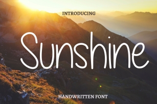 Sunshine Font Download