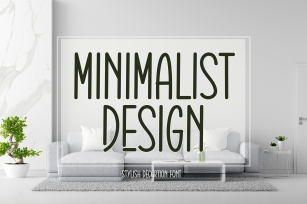 Minimalist Design Font Download