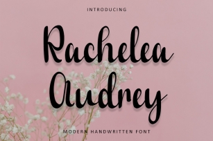 Rachelea Audrey Font Download