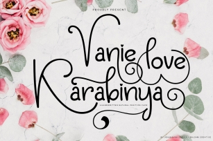 Vanie Karabinya Love Font Download