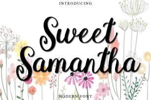 Sweet Samantha Font Download