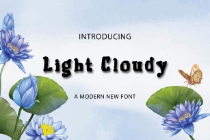 Light Cloudy Font Download