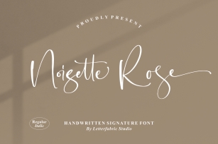 Noisette Rose Font Download