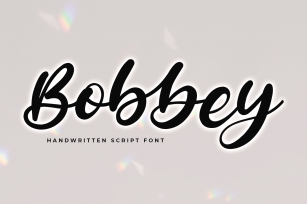 Bobbey Font Download
