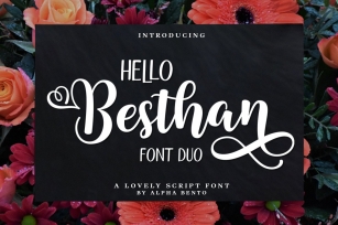 Hello Besthan Duo Font Download