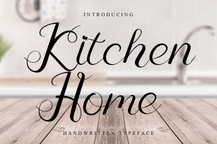 Kitchen Home Font Download
