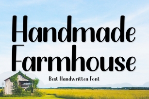 Handmade Farmhouse Font Download
