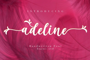 Adelina Handwritting Font Download