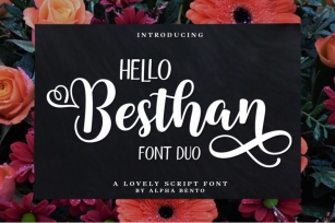 Hello Besthan Font DUO Font Download