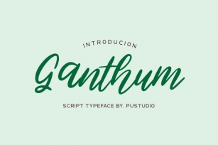 Ganthum Font Download