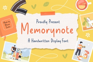 Memorynote A Friendly Handwritten Font Download