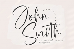 John Smith Font Download