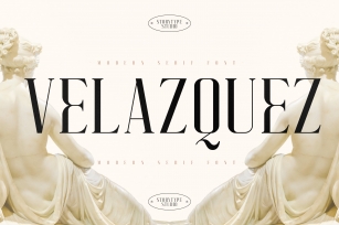 Velazquez Modern Serif Font Download