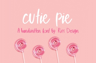 RD Cutie Pie Font Download
