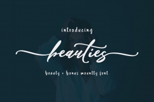 Beauties (Bonus) Font Download