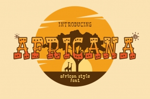 AFRICANA Font Download