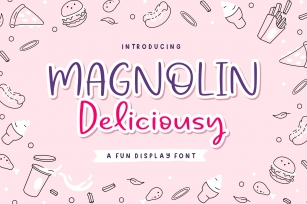 Magnolin Deliciousy A Fun Font Download