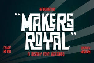 Makers Royal Font Download