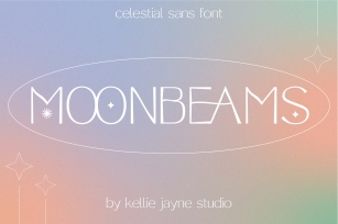 Moonbeams Sans Serif Font Download