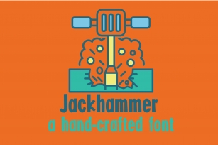 ZP Jackhammer Font Download