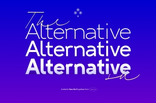 Alternative SH Font Download