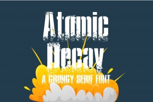 ZP Atomic Decay Font Download
