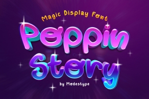 Poppin Story Font Download