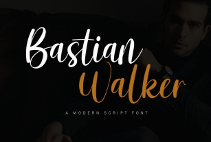 Bastian Walker Font Download