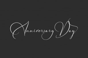 Anniversary Day Font Download