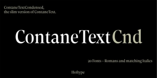Contane Text Cnd Font Download