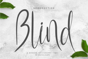 Blind Font Download
