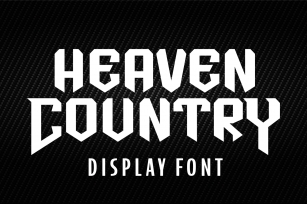 Heaven Country Font Download