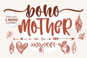 Boho Mother Font Download