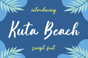 Kuta Beach Font Download