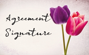 Agreement Font Download