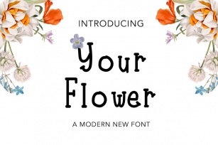 Your Flower Font Download
