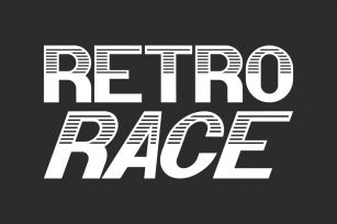 Retro Race Font Download